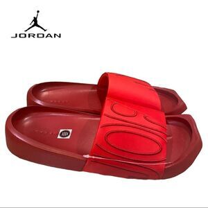 NEW Jordan NOLA University Red Pomegranate Women's Slide Sandals  6 7 9
